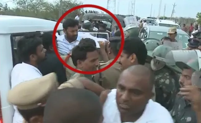 High Tension In Jammalamadugu YCP Mp Avinash Reddy Arrested - Sakshi