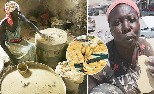 Haitian People Taking Mud Cakes As Food - Sakshi