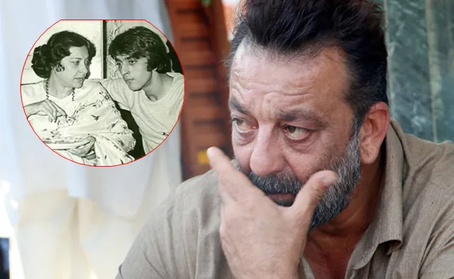 Sanjay Dutt About His Mother Video Viral - Sakshi