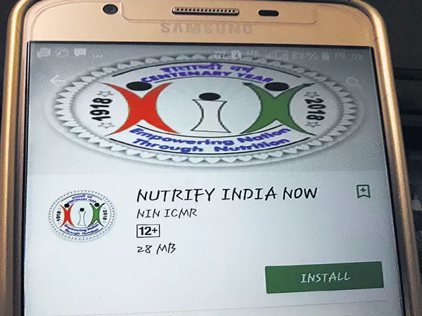 App on nutritional values - Sakshi