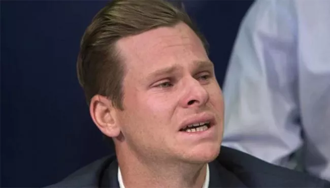 I cried for four days, Says Steve Smith on ball-tampering scandal  - Sakshi