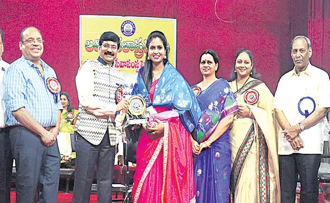 Awards To Anchors , News Readers - Sakshi