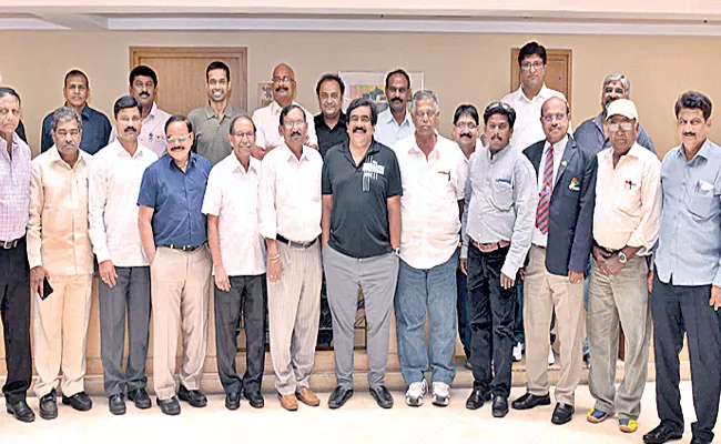 KTR elects as President of telangana Badminton Association again - Sakshi