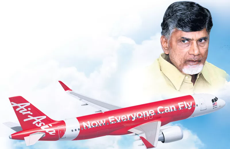 Chandrababu Naidu Name In Airasia Scam - Sakshi