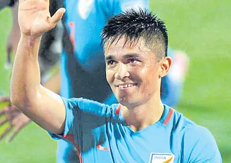 Football:india beat by  Kenya - Sakshi