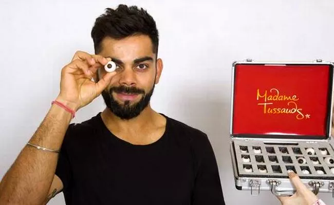 Virat Kohli Wax Statue Is Unveiled At Madame Tussauds - Sakshi