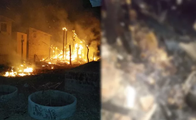 Woman Live Burning In PSR Nellore - Sakshi