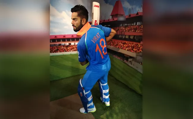 Have You Seen Virat Kohli Wax statue In Madame Tussauds - Sakshi