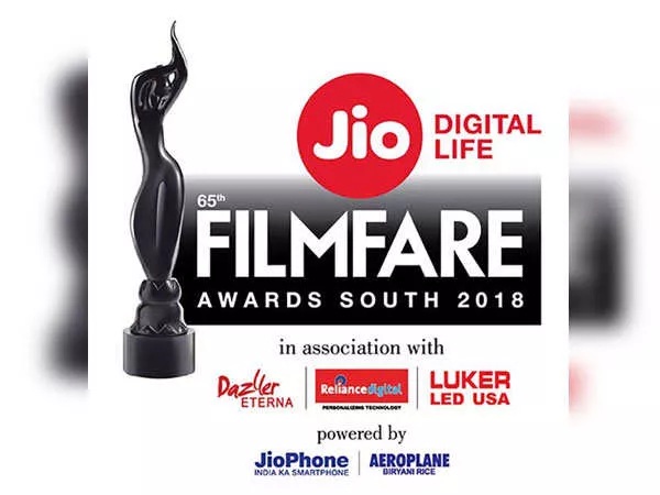 Official List Of 65th Jio Filmfare Awards south India 2018 - Sakshi