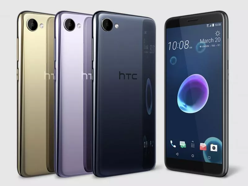 HTC Desire 12, Desire 12+ With 18:9 Displays Launched  - Sakshi