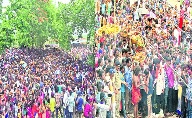 Buradala Polamma Temple High Tension Rayagada - Sakshi