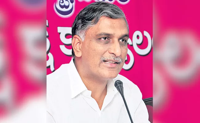 Minister Harish Rao Fires on Opposition Leaders - Sakshi