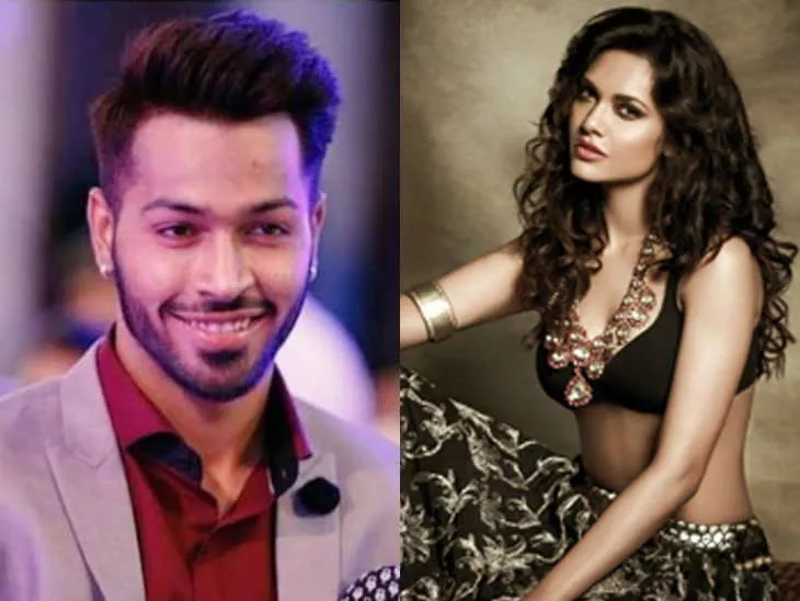 Rumours of Hardik Pandya dating Esha Gupta gain momentum - Sakshi