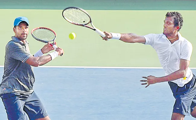  Vishnu and Balaji pair defeated in ATP Challenger Tourney - Sakshi