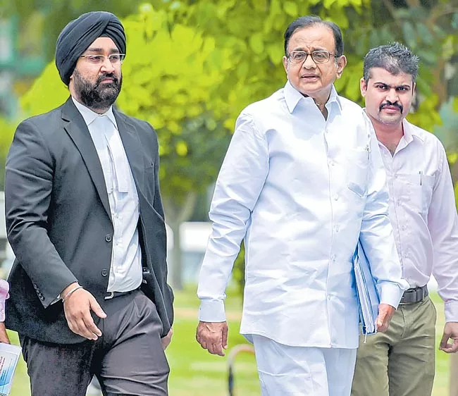 CBI questioned Chidambaram for 4 hours - Sakshi