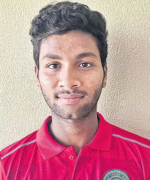 Ajaydev in Indian Under 19 Cricket Team - Sakshi