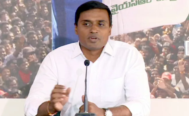 MP Peddireddy Mithun Reddy Fires On CM Chandrababu - Sakshi