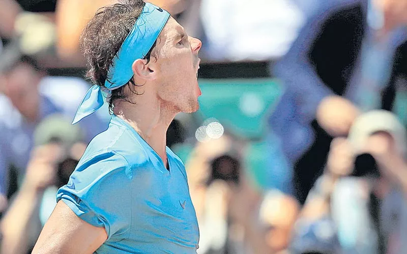 Nadal completes fightback to reach 11th French Open semi-final - Sakshi