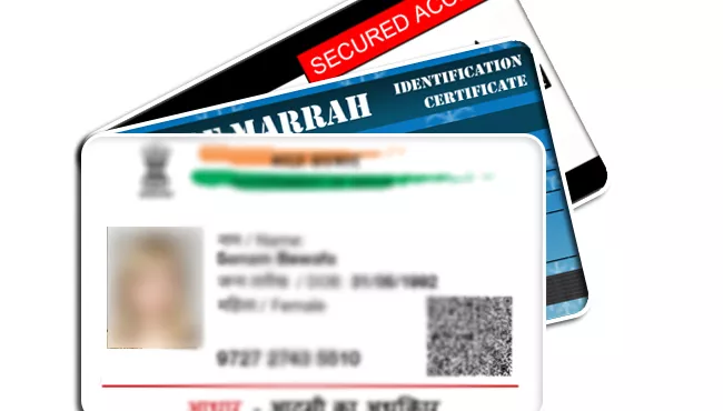 Man arrested by hyderabad police over creating fake IDs - Sakshi