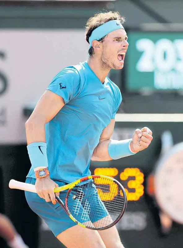 Rafael Nadal, Dominic Thiem reach French Open final - Sakshi