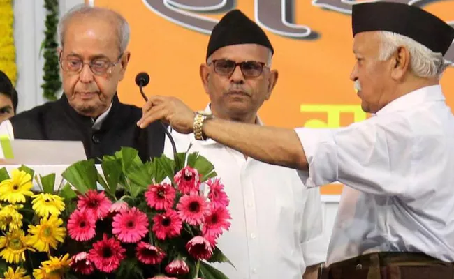 Pranab Mukherjee Speaks At RSS - Sakshi