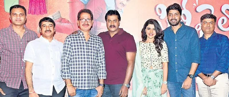 Silly Fellows first look launch - Sakshi