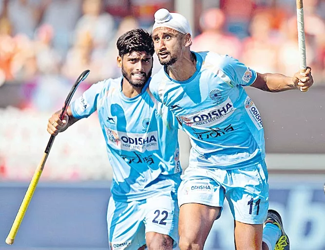 Champions Trophy Hockey Tournament india Final - Sakshi