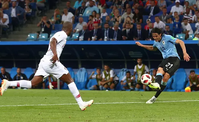 Uruguay Beat By Portugal 2-1 In Pre Quarters - Sakshi