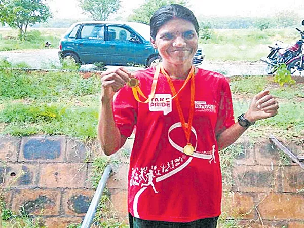 Vasanthi to the World Masters Athletic Championship - Sakshi