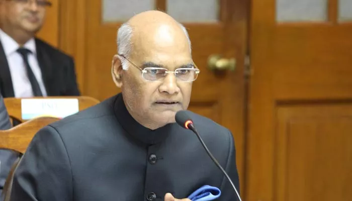 President Kovind Says Economy Set For A Surge To Double The Size Of GDP   - Sakshi