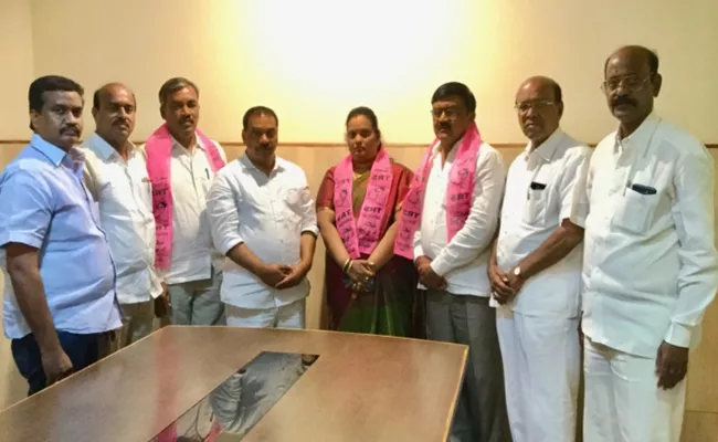 Councillors Join The TRS Party In Nalgonda District - Sakshi