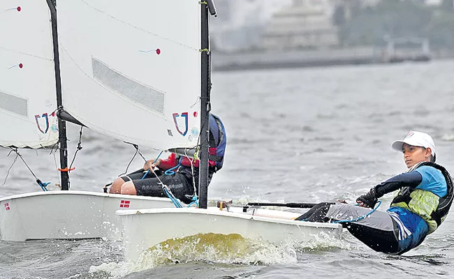 Lakshmi leads in Sailing regatta Championship - Sakshi