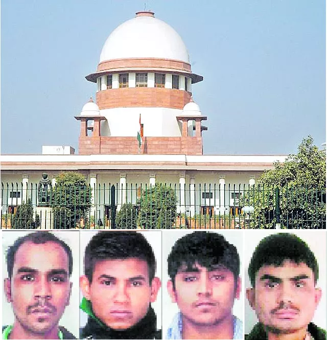 Supreme Court upholds death penalty of 3 rapists in Nirbhaya case - Sakshi