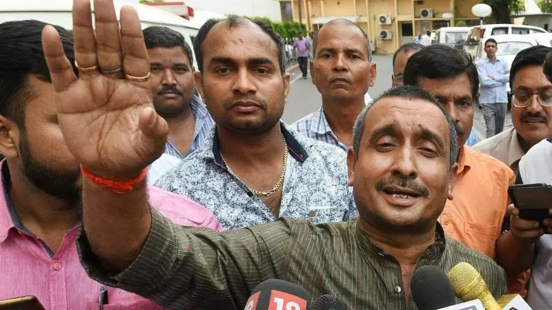 CBI Files Charge Sheet Against BJP MLA Kuldeep Singh Sengar - Sakshi