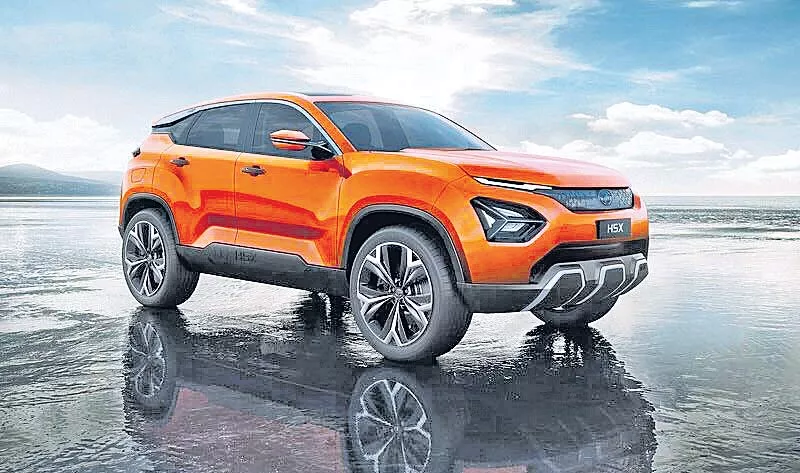 Tata: H5X SUV officially named Tata Harrier - Sakshi