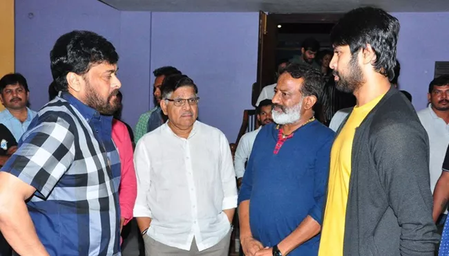 Chiranjeevi Comments On Kalyan devs Vijetha Movie - Sakshi