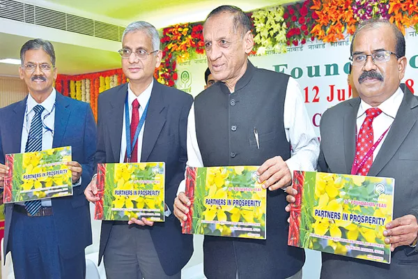 Governor Narasimhan at the 37th founding day of NABARD - Sakshi