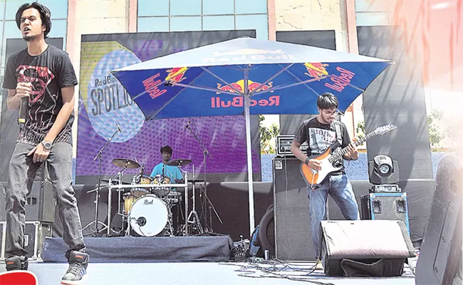 Red Bull Rack Band Contest Hyderabad Selected In National Level - Sakshi