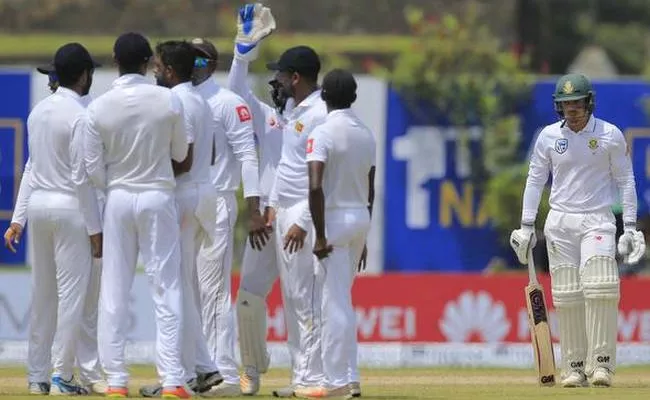 Spinners Put Sri Lanka On Top In First Test Against South Africa - Sakshi