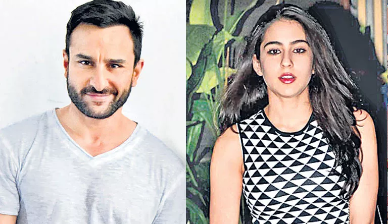 Saif Ali Khan and Sara Ali Khan to team up for Nitin Kakkar's next? - Sakshi