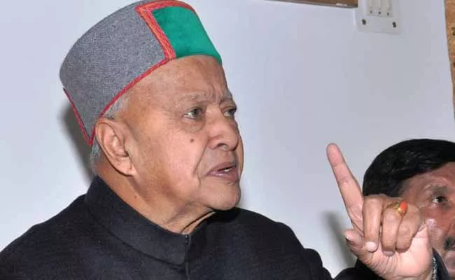 Im Not Margdarshak Like Advani Says Virbhadra Singh - Sakshi