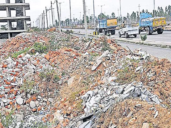 Waste charges in construction permits - Sakshi