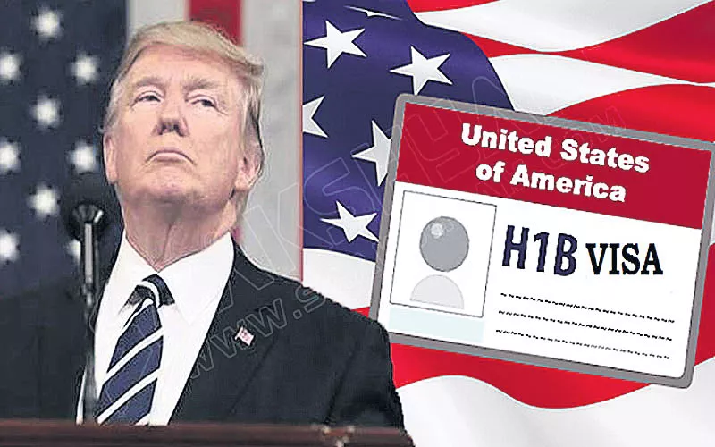 New rule allows deportation if H-1B extension is rejected - Sakshi