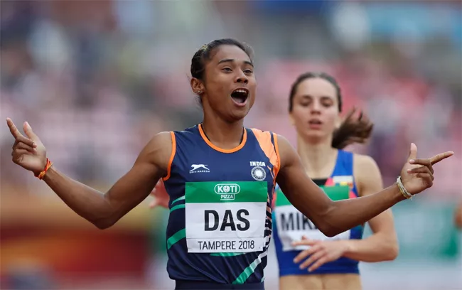 No Cash Prize For Hima Das - Sakshi