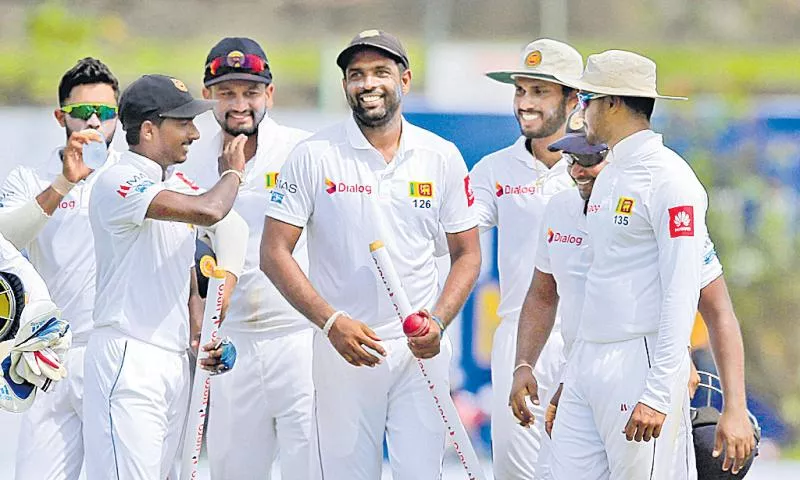 Sri Lanka made a huge victory with 278 runs - Sakshi