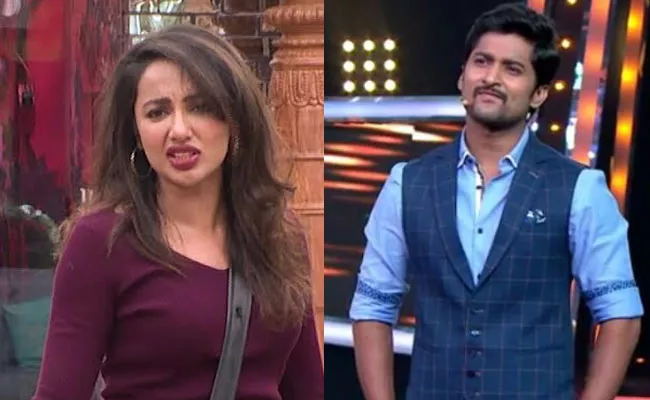 Bigg Boss 2 Nani Fires On Tejaswi - Sakshi