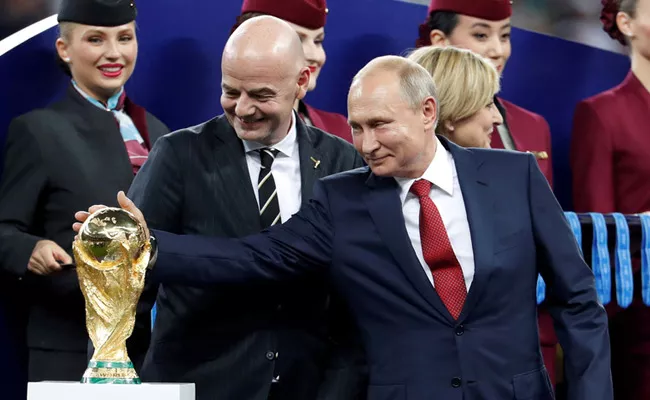 Vladimir Putin Gives Fifa Fans Visa Free Russia Entry All Year - Sakshi