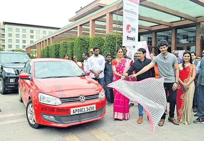 Aakash Puri Who Launched The Million Moms Car Rally - Sakshi