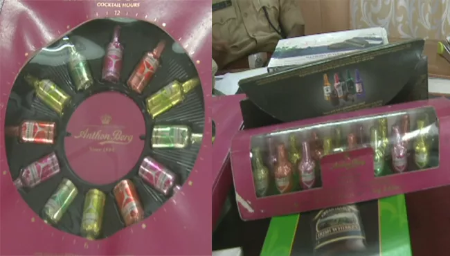 Raid On Liquor Chocolate Mafia In Abids - Sakshi