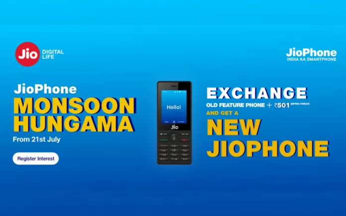 JioPhone Monsoon Hungama Offer Registration Opens - Sakshi